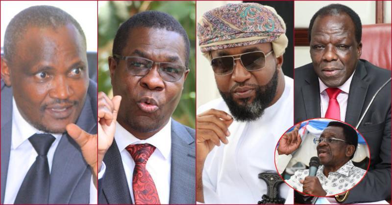 Siaya governor James Orengo (inset) blasted the four ODM officials for accepting President William Ruto's nomination to Cabinet.